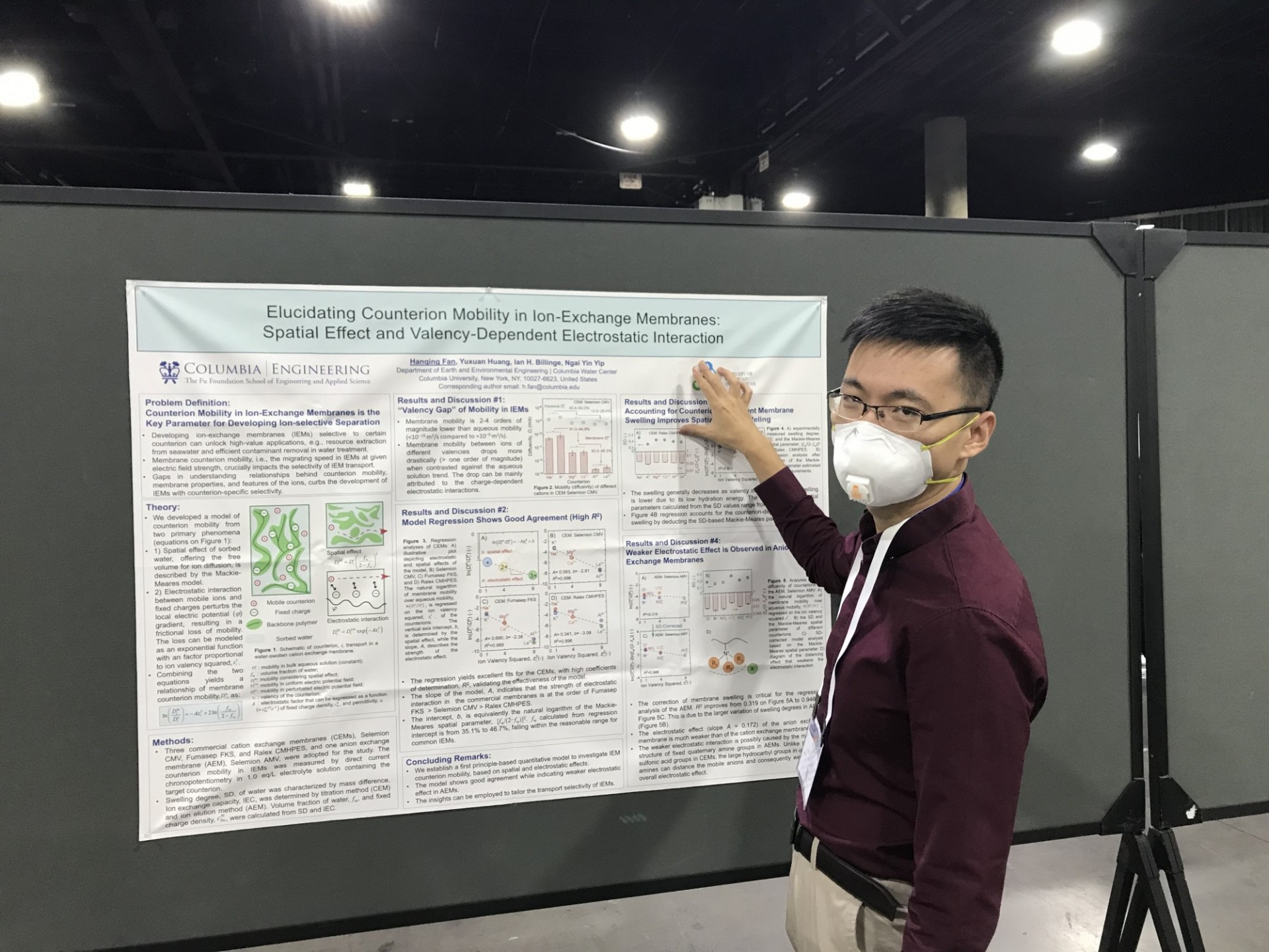 Yip lab group members presented their research at the ACS Fall 2021